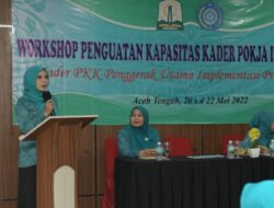 Ketua PKK Aceh Buka Workshop Penguatan Kapasitas Kader