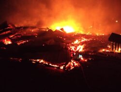 3 Unit Rumah Warga di Atu Lintang Hangus Terbakar