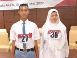 Putra Sabang Wakili Aceh Kibarkan Bendera Di Istana Negara