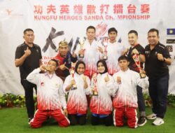 Atlet Wushu KONI Aceh Boyong Enam Medali Kungfu Heroes Malaysia