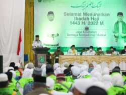 Gubernur Nova Lepas Keberangkatan Jamaah Haji Embarkasi Aceh Kloter 1