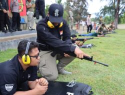 Gelar Latihan Menembak, Polresta Banda Aceh Libatkan Awak Media