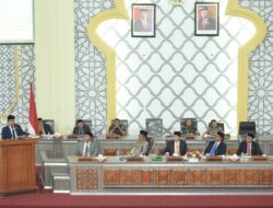 Dewan Banda Aceh Sampaikan Pendapat Akhir Fraksi terhadap Raqan Pertanggungjawaban APBK Tahun 2021