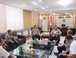 Kapolda Aceh Terima Kunjungan Tim Aju PKDN Serdik Sespimti Polri 2022