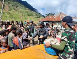 Aksi Prajurit Satgas Yonif RK 114/SM Kodam IM dalam Penugasan di Papua