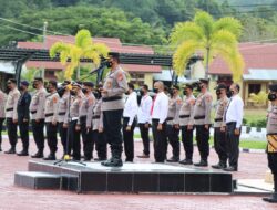 21 Personel Polri di Polres Aceh Jaya Naik Pangkat