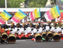 Tampil Memukau di Istana Presiden, Nurlif Puji Marching Band Gita Handayani Disdik Aceh