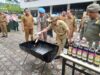 Pemko Banda Aceh Musnahkan Barang Bukti Miras