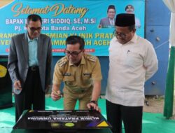 Bakri Siddiq Launching Klinik Pratama Universitas Muhammadiyah Aceh