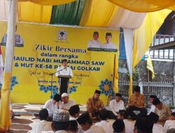 Perayaan HUT ke 58, Golkar Aceh Zikir Bersama dan Santuni Anak Yatim