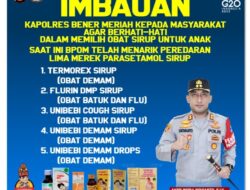 Kapolres Bener Meriah Imbau Masyarakat Hindari Penggunaan Obat Sirup Anak