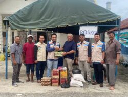 PLN Salurkan Sembako kepada Masyarakat yang Terdampak Banjir