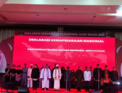 BNPT Bersama Tokoh Agama di Aceh Deklarasi Kesiapsiagaan Nasional