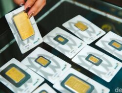 Harga Emas Hari Ini Tembus Rp 1 Juta Per Gram!