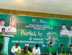 Harlah ke-50 PPP Aceh Dirangkai Yasinan dan Maulid Nabi