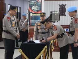 Kapolda Aceh Pimpin Sertijab sejumlah PJU dan Kapolres Jajaran