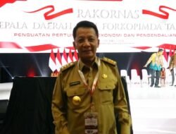 Pj Gubernur Aceh Bersama Forkopimda Hadiri Rakornas Penguatan Pertumbuhan Ekonomi dan Pengendalian Inflasi