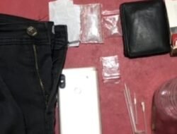 Dua Pemakai dan Satu Pengedar Sabu Ditangkap Polisi