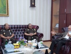 Wali Nanggroe Temui Kajati Aceh Bahas Kemajuan Aceh Pasca MoU Helsinki