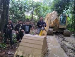 Polisi Amankan Tujuh Penambang Ilegal