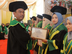 Wisuda Perdana, STIT Darussalamah Pidie Luluskan 57 Sarjana