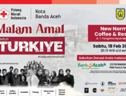PMI Banda Aceh Gelar Malam Peduli Turkiye, Acara Turut Diisi Apache dan Safira Amalia
