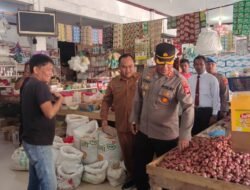 Kapolres Aceh Jaya Sidak Pasar di Kota Calang