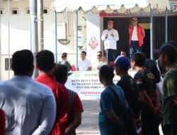 Abu Razak Pimpin Apel Perdana Pelatda KONI Aceh