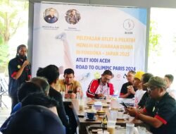Atlit dan Pelatih IODI Aceh Dilepas ke Jepang