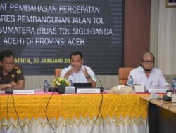 Kejati Aceh Bersama Tim PPS Bahas Percepatan Pogress Pembangunan Jalan Tol