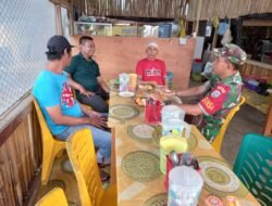 Babinsa Dan Warga Adakan Komsos