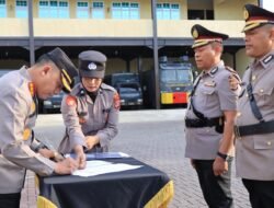 Kapolresta Banda Aceh Sertijabkan Kasat Binmas dan Para Kapolsek Jajaran