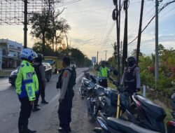 Polisi Amankan 20 Sepeda Motor Saat Patroli Ba’da Subuh