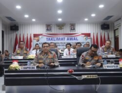 Kapolda Aceh Pimpin Taklimat Awal Audit Kinerja Tahap Satu Tahun Anggaran 2023