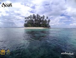 Mengenal Pulau Madang yang Mirip Pulau Spongebob di Aceh Singkil