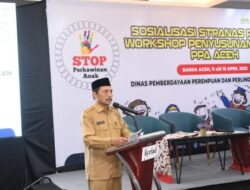 Asisten I Sekda Aceh Buka Seminar Sosialisasi Stranas PPA