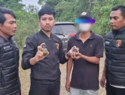 Petani di Pidie Serahkan Dua Buah Granat Aktif kepada Polisi