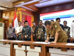 Penjabat Gubernur Aceh dan 18 Perusahaan Teken Kesepakatan Rencana Kerja CSR 2023