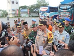 Kapolda Aceh Cek Kesiapan Armada Mudik Lebaran