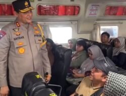 Kapolda Aceh Cek Situasi Arus Balik Mudik Gratis di Kapal Penyeberangan
