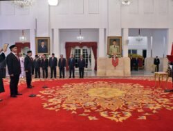 Presiden Jokowi Lantik Dito Ariotedjo Sebagai Menpora