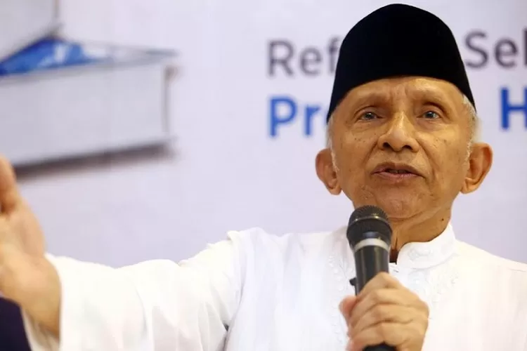 Ketua Majelis Syura Partai Ummat Amien Rais