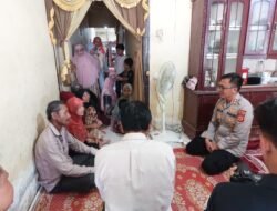 Kapolres Berkunjung Ke Rumah Korban Pembunuhan di Kluet Utara
