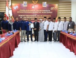 Ustadz Mufakhir Resmi Mendaftar Sebagai Calon Senator DPD RI