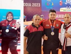 Lifter Binaan KONI Aceh Rebut Dua Medali Perak SEA Games Kamboja