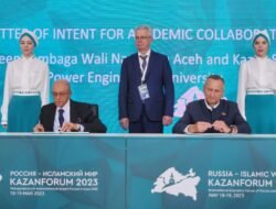 Tandatangan Letter of Intent, Lembaga Wali Nanggroe dan KSPEU Tatarstan Sepakat Kerjasama Pendidikan