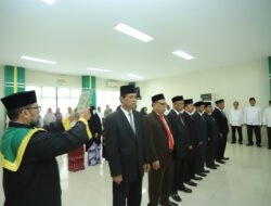 Rektor Lantik 2 Kepala Pusat dan Gugus Jaminan Mutu Di Lingkungan UIN Ar-Raniry