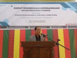 Pj Bupati Mahyuddin Buka Rakor Kepegawaian Antar Perangkat Daerah, Bahas Soal E- Kinerja