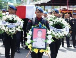 Kapolresta Banda Aceh Pimpin Pemakaman Wadansat Brimob Polda Sumbar