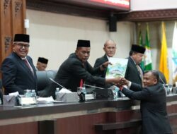 DPRA Sampaikan Puluhan Rekomendasi Terkait LKPJ Gubernur Aceh